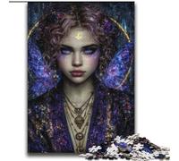 2000 Piece Jigsaw Puzzles for Teenagers Gifts Mysterious Elf Girl Challenging Family Activity Games DIY Toy for Home Wall Decor Gifts 70x100cm