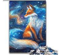 2000 Piece Jigsaw Puzzles for Teenagers Gifts Mysterious Fox,Help The Brain Exercise Addictive Toys to Cultivate Patience Wall Decoration 70X100cm