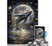 2000 Piece Jigsaw Puzzles for Teenagers Gifts Space Whale,Learning Educational Toys Family Games Educational Game for Birthday,Chrismas 70x100cm