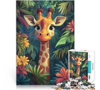 2000 Piece Jigsaw Puzzles for teenagers Giraffe in Jungle Lernspiele Heimdekoration Heimdekoration Spielzeug70x100cm