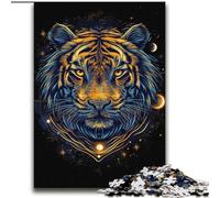 2000 Piece Jigsaw Puzzles for Teenagers Golden Tiger Educational Family Game Is Ideal As Gifts for The Whole Family for 14+ 70x100cm