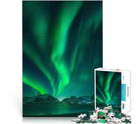 2000 Piece Jigsaw Puzzles for teenagers Jigsaw Aurora Borealis in Norway Präzisionsschnitt Wichtelgeschenke70x100cm