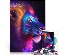 2000 Piece Jigsaw Puzzles for teenagers Jigsaw Lion Nebula Präzisionsschnitt mit passendem Poster und Quizblatt70x100cm
