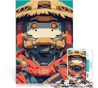 2000 Piece Jigsaw Puzzles for teenagers Jigsaw Robot with Straw Hat Analyse und Logik Geschenkideen70x100cm