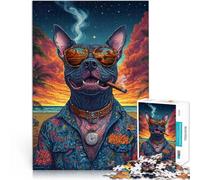 2000 Piece Jigsaw Puzzles for teenagers Jigsaw Vicious Dog Präzisionsschnitt mit passendem Poster und Quizblatt70x100cm