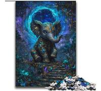 2000 Piece Jigsaw Puzzles for Teenagers Mysterious Elephant Family Game Stress Reliever Difficult Challenge Secret Santa Gifts 70x100cm