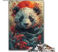 2000 Piece Jigsaw Puzzles for Teenagers Panda in Flower Artistic Wall Decor & Birthday Gift Idea for Friends, Home Office 70x100cm