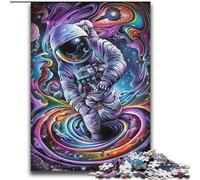 2000 Piece Jigsaw Puzzles for Teenagers Psychedelic Astronaut Decompressing Intellectual Educational Toy Secret Santa Gifts 70x100cm