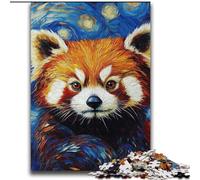 2000 Piece Jigsaw Puzzles for Teenagers Red Panda Night Sky Educational Toys Unique Home Decor And Gifts for And Age 14 Years Up 70x100cm