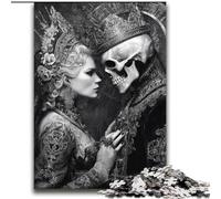 2000 Piece Jigsaw Puzzles for Teenagers Skeleton Couple for Age 14 Years And over Decompressing Intellectual Educational Toy Great Gift 70x100cm