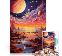 2000 Piece Jigsaw Puzzles for teenagers Space Landscape AI Schwierig Schwer Geburtstagsgeschenk, Geschenke70x100cm