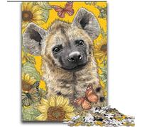 2000 Piece Jigsaw Puzzles for Teenagers Sunflower Hyena Decompressing Intellectual Educational Toy Secret Santa Gifts 70x100cm