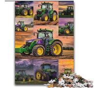 2000 Piece Jigsaw Puzzles for Teenagers Tractor Collage Family Fun Fun at Home Activities, Birthday Present,Travel Gifts, for And 14 Years Old 70x100cm