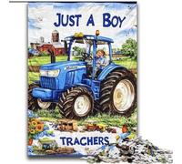 2000 Piece Jigsaw Puzzles for Teenagers Tractor Collage Staycation Kill Time with Fully Interlocking Randomly Shaped Pieces 70x100cm