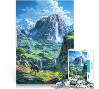 2000 Piece Jigsaw Puzzles for teenagers Waterfall Rider Lernspiele DIY Spielzeug Einzigartige Wohndekoration und Geschenke70x100cm