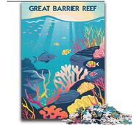 2000 Piece Jigsaw Puzzles Great Barrier Beauty, for Ages 14 And over Each Piece Is Unique - Fun And Challenging Game for The Whole Family Good Gift 70x100cm