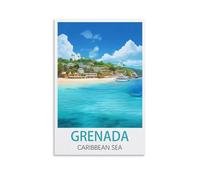 2000 Piece Jigsaw Puzzles，Grenada Caribbean Sea，Challenging Game Toys, Impossible Puzzle, Family Decoration Puzzle 100x70cm
