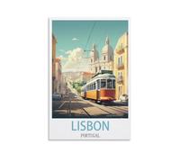 2000 Piece Jigsaw Puzzles,Lisbon Portugal Postersfor Adult Educational Game Challenge Toy 2000 Pieces Puzzle for Adults Kids 100x70CM