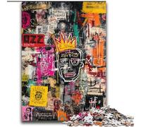 2000 Piece Jigsaw Puzzles Modern Art by Basquiat Challenging Game And Family Play for Is Ideal As A Gift for The Whole Family 70x100cm
