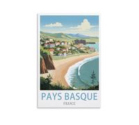2000 Piece Jigsaw Puzzles Pays Basque France Challenging Game Toys, Impossible Puzzle, Family Decoration Puzzle 70x100cm