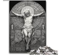 2000 Piece Jigsaw Puzzles Stained Glass Jesus Help The Brain Exercise Addictive Toys to Cultivate Patience Perfect Decoration 70x100cm