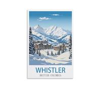 2000 Piece Jigsaw Puzzles Whistler Ski Canada Challenging Game Toys, Impossible Puzzle, Family Decoration Puzzle 70x100cm