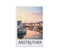 2000 Piece Jigsaws，Anstruther Fife Jigsaw Puzzle 2000 Pieces for Adults Kids Teens Large Families Puzzle Game 100x70cm