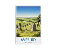2000 Piece Jigsaws，Avebury Wiltshire Posters Jigsaw Puzzle 2000 Pieces for Adults Kids Teens Large Families Puzzle Game 100x70cm
