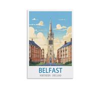 2000 Piece Jigsaws，Belfast Northern Ireland Jigsaw Puzzle 2000 Pieces for Adults Kids Teens Large Families Puzzle Game 100x70cm