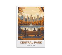2000 Piece Jigsaws，Central Park New York Jigsaw Puzzle 2000 Pieces for Adults Kids Teens Large Families Puzzle Game 100x70cm