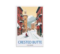 2000 Piece Jigsaws，Crested Butte Colorado Jigsaw Adult Decompression Game Puzzle Students Toys for Children Christmas Birthday Gifts 100x70cm