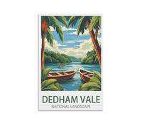 2000 Piece Jigsaws，Dedham Vale Suffolk Posters Jigsaw Puzzle 2000 Pieces for Adults Kids Teens Large Families Puzzle Game 100x70cm