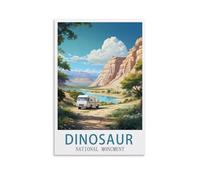 2000 Piece Jigsaws，Dinosaur National Monument Home Decor Birthday Party Gift Toy for Men Women Elders Seniors 70x100cm