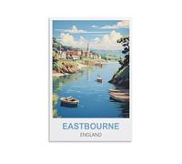 2000 Piece Jigsaws，Eastbourne England Posters Challenging Difficult Puzzle Educational Game JigsawPuzzles Gifts for Adults 100x70cm