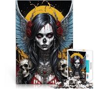 2000 Piece Jigsaws for Adults Angel of Death Poster Art Made of cardboard Suitable for ages 14 and up Educational toys Christmas game Gifts 。size:70x100cm/27.5x39.3inch