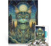 2000 Piece Jigsaws for Adults Color cat Made of cardboard,Suitable for ages 14 and up Train your brain and your hands Fun at Home Activities, Birthday Present,Travel Gifts。size:70x100cm