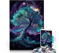 2000 Piece Jigsaws for Adults Cosmic Tree of Life Herausforderndes Spielspielzeug Geburtstagsgeschenk, Geschenke70x100cm