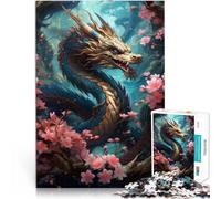 2000 Piece Jigsaws for Adults Dragon in rosse garden learning educational 70x100cm deal as gifts for the whole family for and Age 14