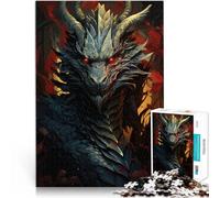 2000 Piece Jigsaws for Adults Dragons artwork Made of cardboard Suitable for ages 14 and up Intellectual toy game Educational game for birthday and Christmas。size：70x100cm/27.5x39.3inch