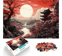 2000 Piece Jigsaws for Adults “japanese landscape ” Made of cardboard，for age 14+ For Family Fun & Game Night Gift Toys 。size：70x100cm/27.5x39.3inch