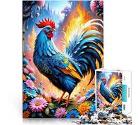 2000 Piece Jigsaws for Adults Mythical Chicken Made of cardboard Suitable for ages 14 and up Each piece is unique - Fun and challenging game for the whole ideas。size：70x100cm