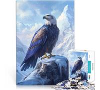 2000 Piece Jigsaws for Adults Puzzle Frozen Eagle in Ice World Familienaktivität Wunschliste mit dem Weihnachtsmann70x100cm