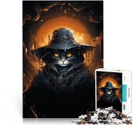 2000 Piece Jigsaws for Adults Puzzle magic cat Made of cardboard,for and 14 years and over family fun games Christmas game Gifts 。size:70x100cm/27.5x39.3inch