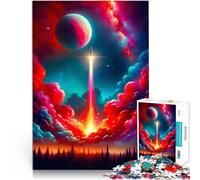 2000 Piece Jigsaws for Adults Puzzle Space Rocket Adventure Analyse und Logik Geeignet für die Schreibtischdekoration70x100cm