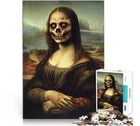 2000 Piece Jigsaws for Adults Puzzle Zombie Mona Lisa Stressabbau-Spielzeug denn eignet sich ideal als Geschenk für die ganze Familie70x100cm