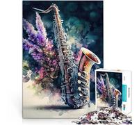 2000 Piece Jigsaws for Adults Saxophone Colorful Stressabbau Schwierige Herausforderung Perfekte Dekoration70x100cm