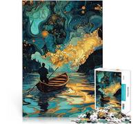 2000 Piece Jigsaws for Adults Solitary Boatman Stressabbau Staycation Zeit totschlagen Wohnkunstdekor70x100cm