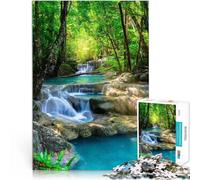 2000 Piece Jigsaws for Adults waterfall Stress Reliever Staycation Kill time 70x100cm Secret Santa Gifts for ages 14+