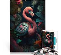 2000 Piece Jigsaws for teenagers Flamingo in jungle style 2 Mustermontage eignet sich ideal als Geschenk für die ganze Familie70x100cm