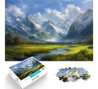 2000 Piece Jigsaws for teenagers Landscape Drawing Bayern Herausforderndes Spiel Einzigartige Wohndekoration und Geschenke70x100cm